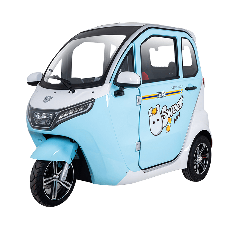 A7 Euro5 L2e-P EEC/COC Approval micro 2 seater electric tricycle