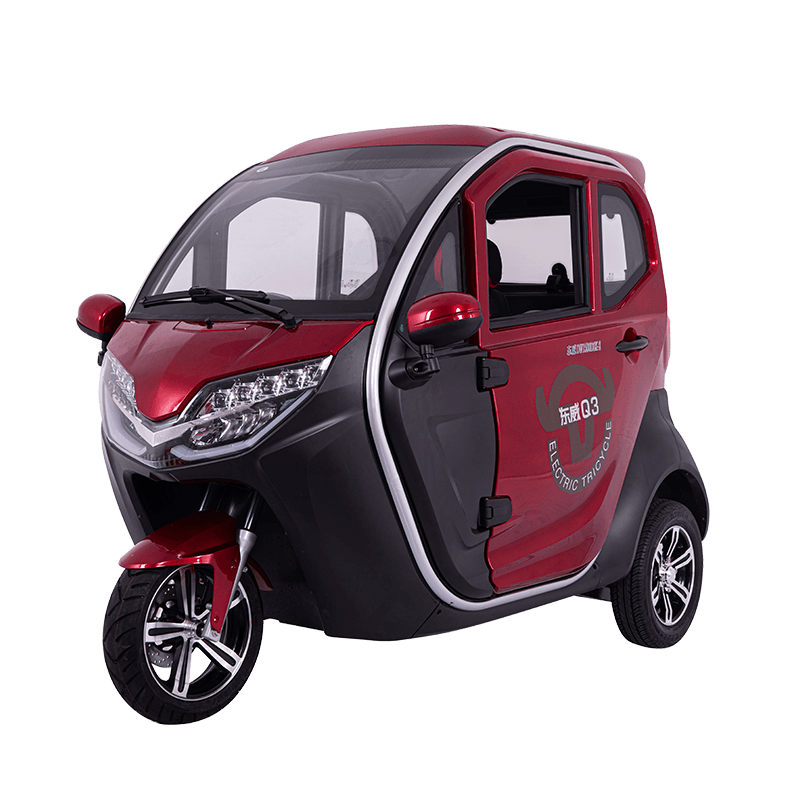 Q3 Euro5 L2e-P EEC/COC Approval Micro 2 seater electric tricycle